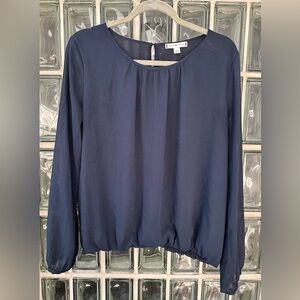Tommy Hilfiger Navy Blue Blouse